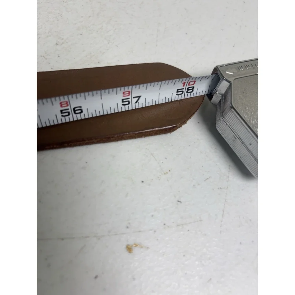 Midway USA Leather Belt Brown Size 50  Dress Casual Classic